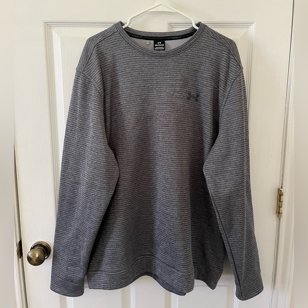 Under Armour Men's Charcoal Crewneck Sweater